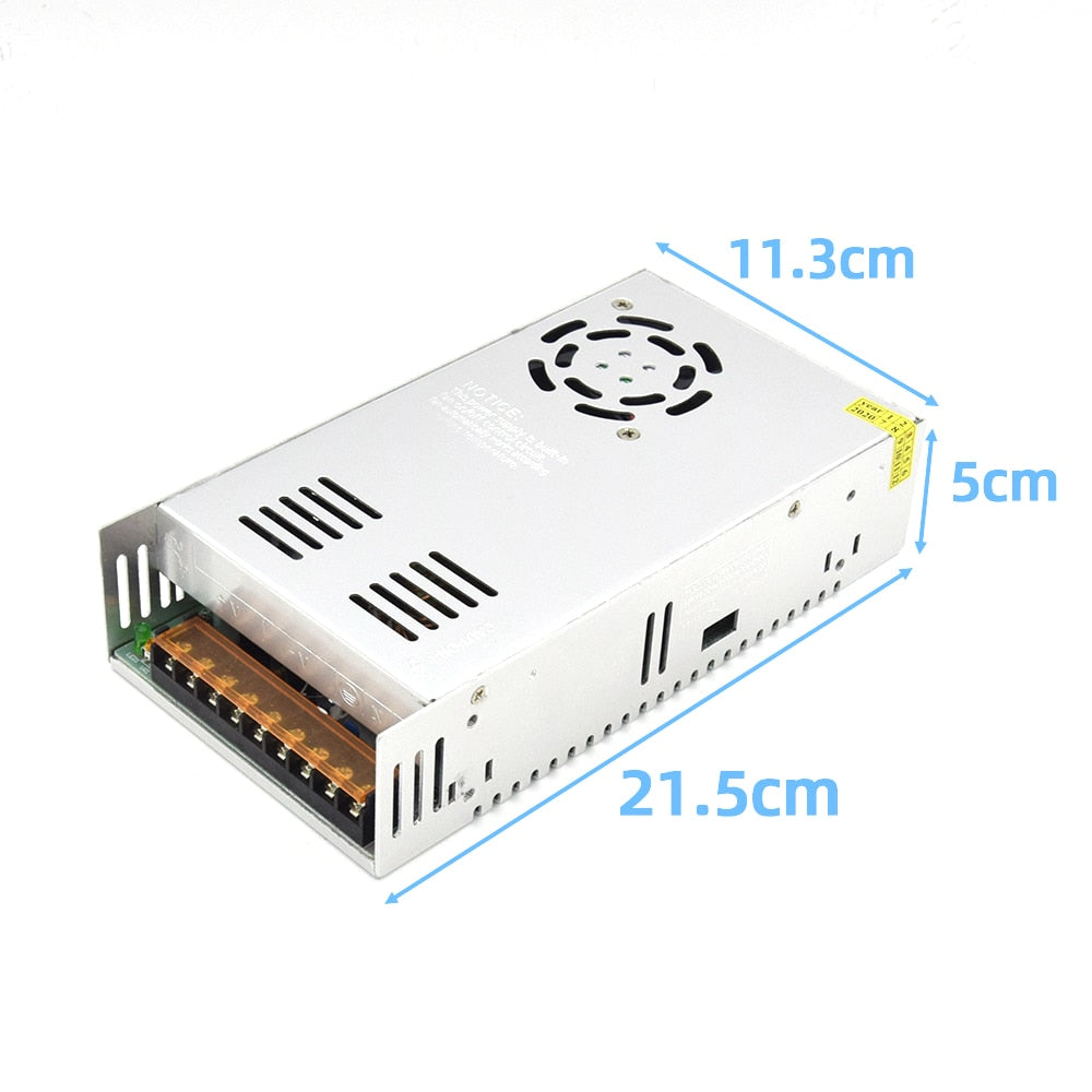 400W 500W 600W Switching Power Supply Light Transformer AC 110V 220V To DC 5V 12V 24V 36V 48V Power Supply Source Adapter For Le